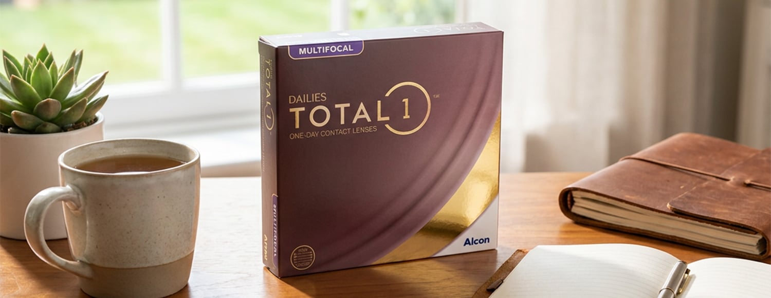 TOTAL 1 Multifocal Kontaktlinsen